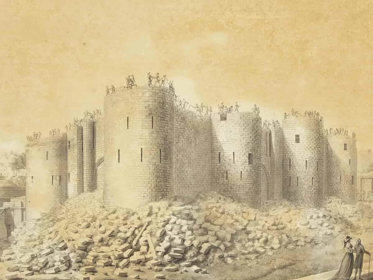 Étienne-Louis-Denis Cathala, The Destruction of the Bastille" auction at Freeman's | Hindman, Philadelphia