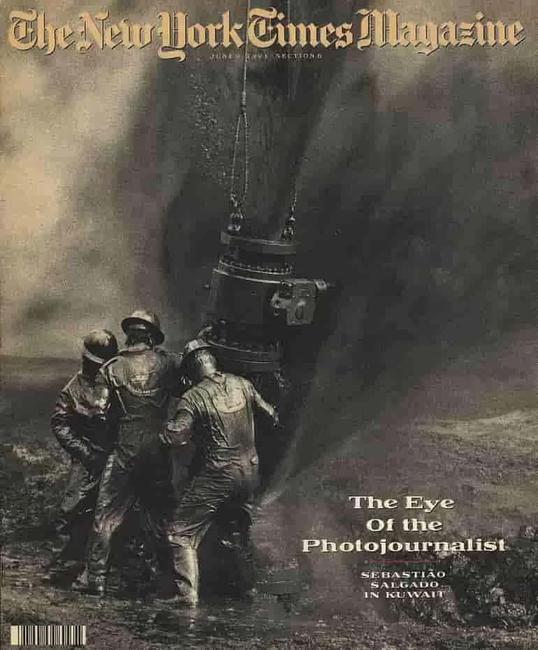 6/9/1991 The Eye of The Photojournalist, Photo by Sebastiao Salgado, one of the images supervised by Kathy Ryan