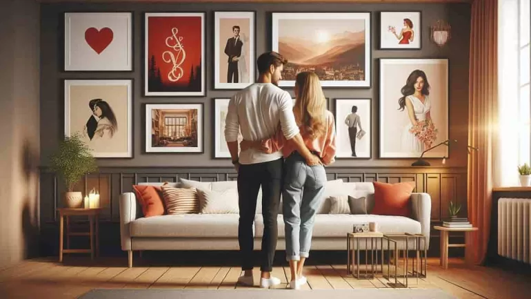 How to Create a Romantic Art Gallery Wall for Valentine’s Day: A Step-by-Step Guide