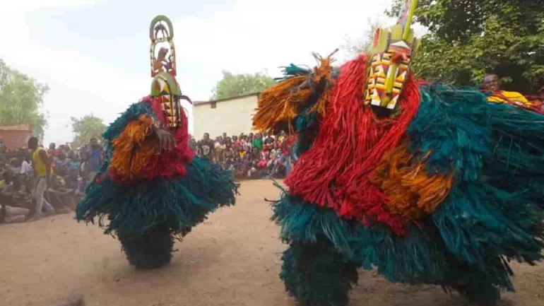 Contemporary African Masquerade Art Comes Alive with Spiritual Energy