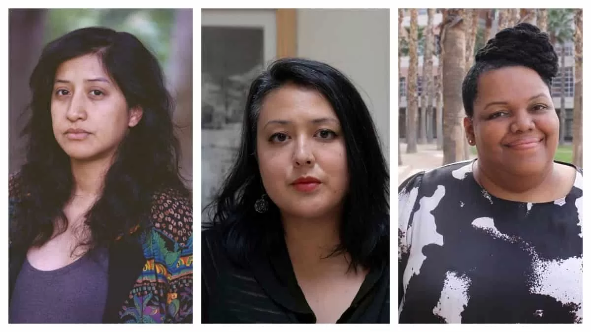 MICA new faculty 2025- Veronica Melendez, Emily Hanako Momohara, Hope Simpara