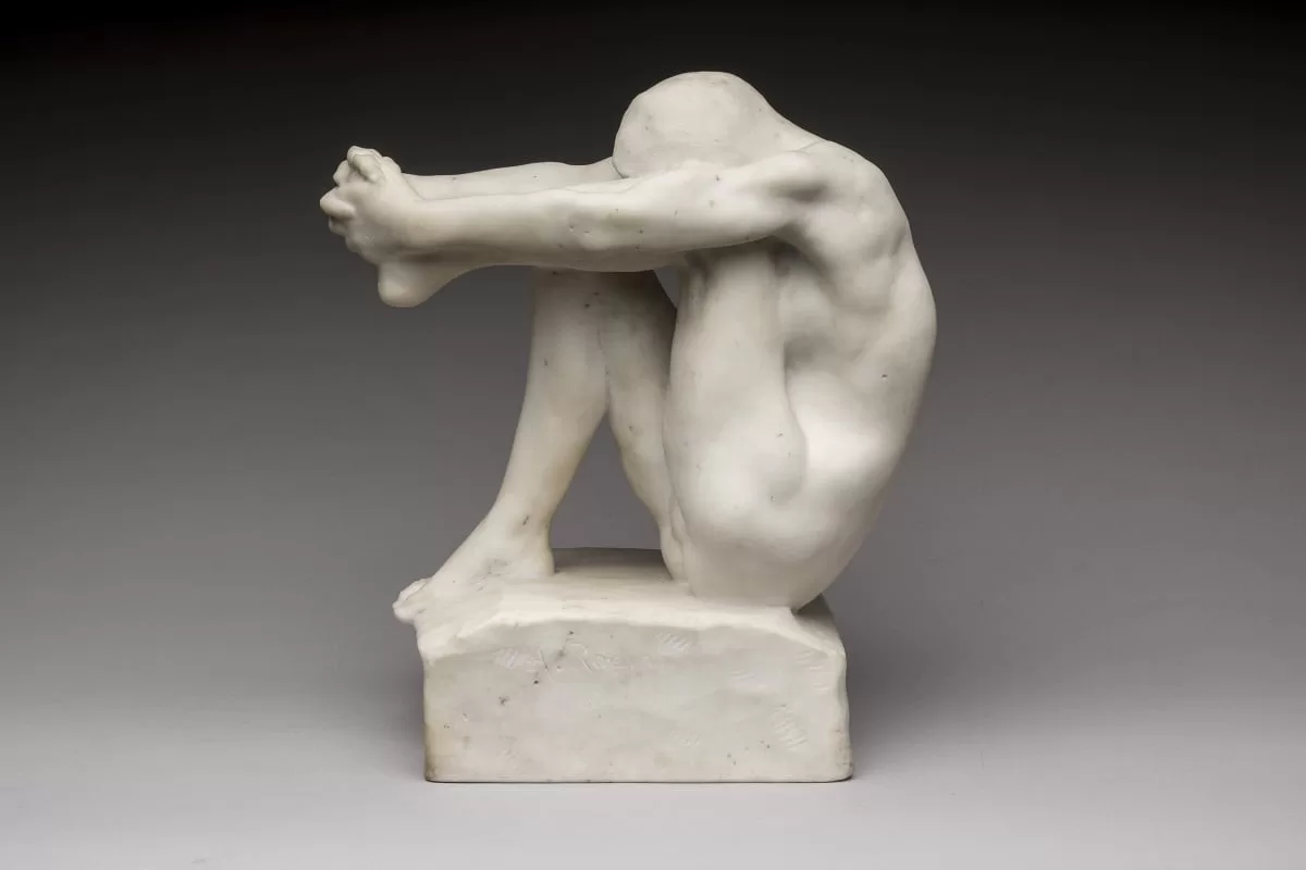 Rodin Le Désespoir sculpture was accidentally found on a piano.