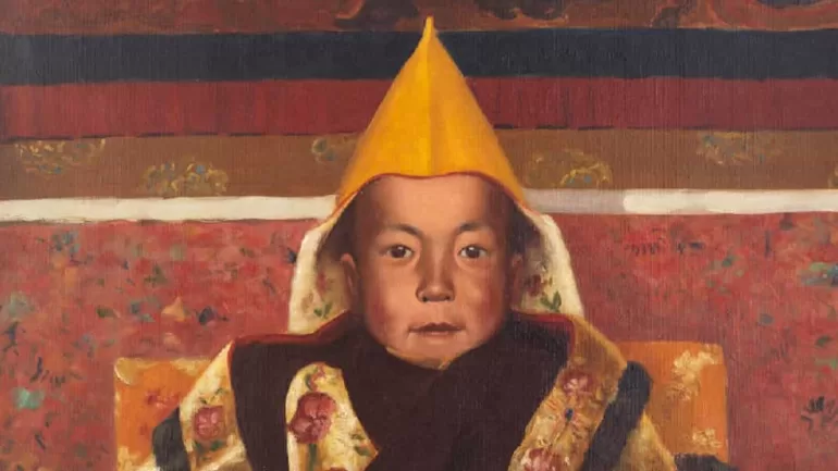 Dalai Lama Portrait by Krishna Kanwal Breaks Auction Record