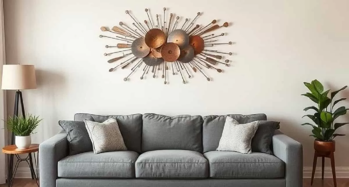 A welded metal wall art is a Creative Welding Projects You Can Do in a Small Space