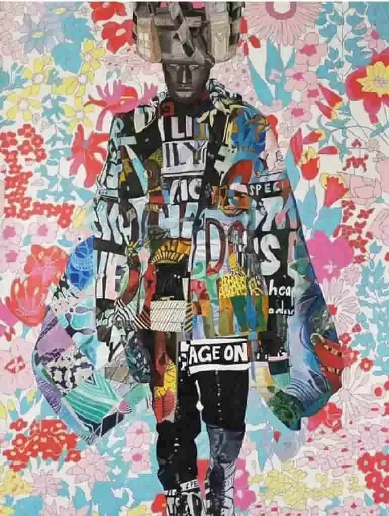 Wole Languju, Urban Kings II now in collection of the Orleans Museum of Art (NOMA) 