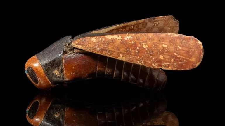 Tutankhamun Grasshopper Vessel Fetches $456,824 at Auction