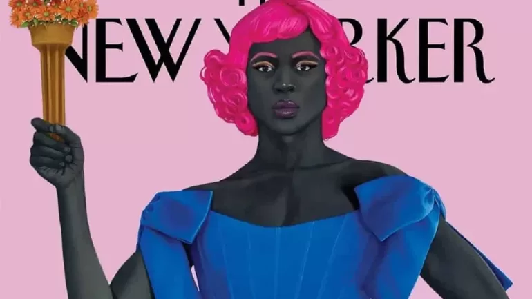 Amy Sherald Trans Forming Liberty on The New Yorker Cover Widens Controversy