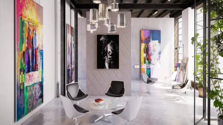 How Art Installations Transform Corporate Spaces